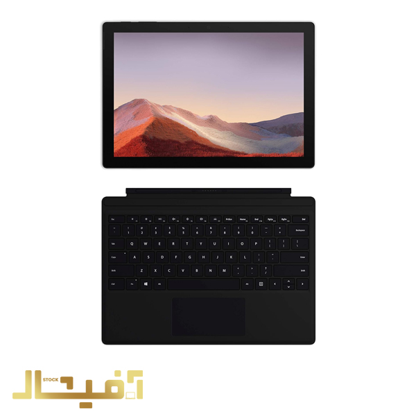 لپتاپ مایکروسافت سرفیس پرو7 Microsoft Surface Pro7 corei7 16 256 12.5 inch touch Black stock