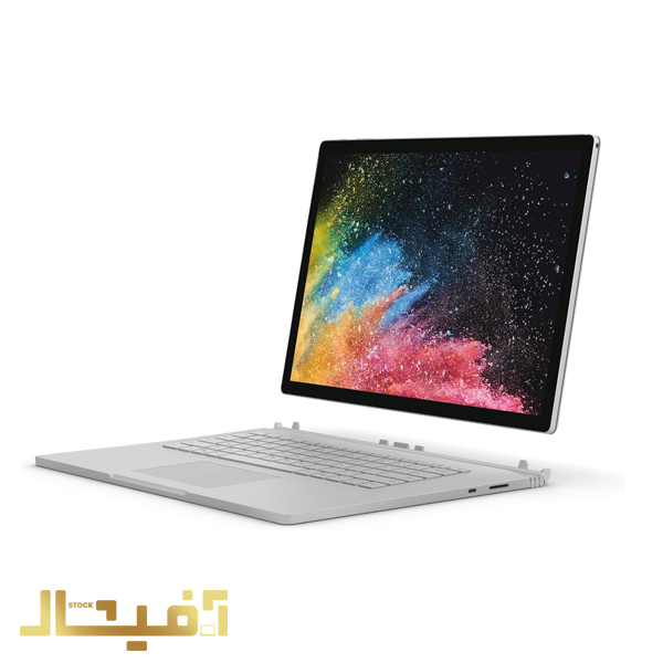 لپتاپ جداشونده سرفیس بوک 2 ،Microsoft Surface Book 2 corei7 16 512 2gb gpu 13.5inch touch silver stock