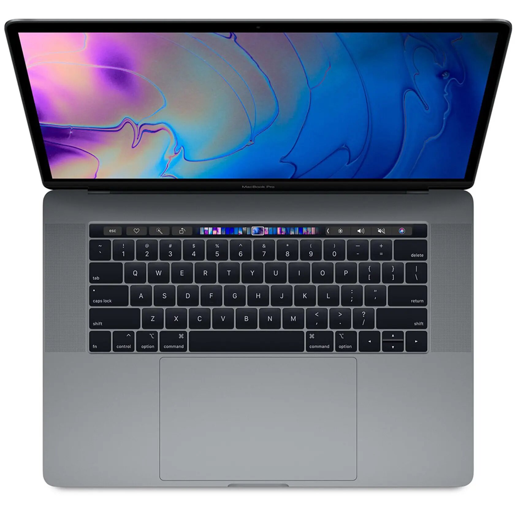 لپ تاپ اپل مدل MacBook Pro 2018 | i7-8750H/16GB/256GB/Intel Iris Plus/15.6 inch Retina + Touch Bar – K