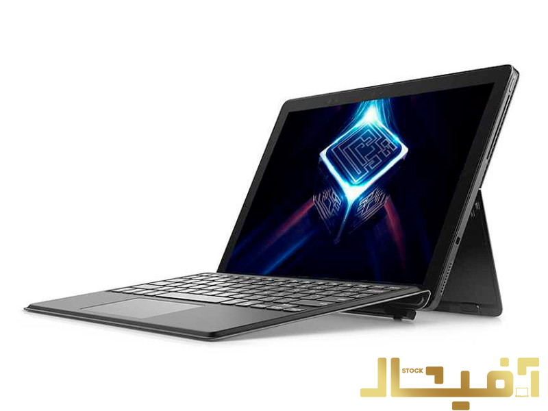 لپتاپ 12.4 اینچی دل  DELL Latitude 5290 core i5 8 256 12.4 inch touch stock black